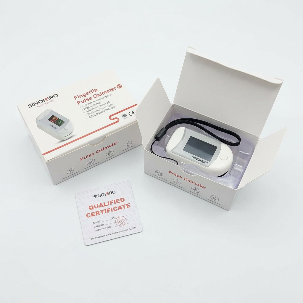 جهاز قياس نسبة الأكسجين في الدم ونبضات القلب SINOHEO S9