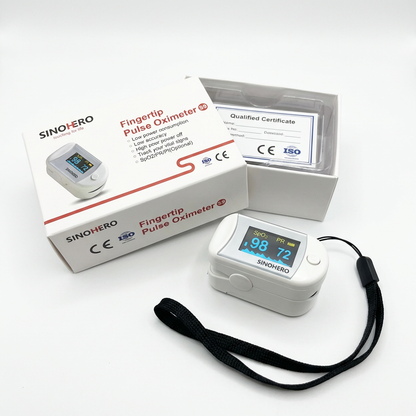 جهاز قياس نسبة الأكسجين في الدم ونبضات القلب SINOHEO S9
