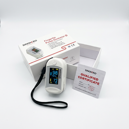 جهاز قياس نسبة الأكسجين في الدم ونبضات القلب SINOHEO S9